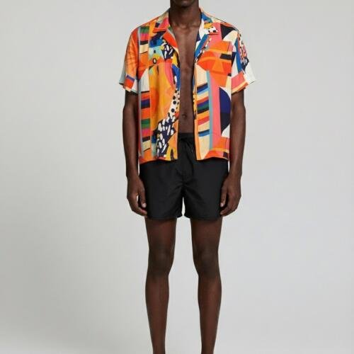 Color Block Summer Shirt
