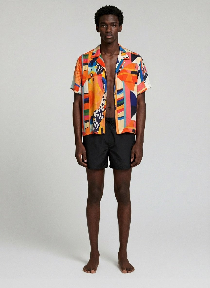 Color Block Summer Shirt