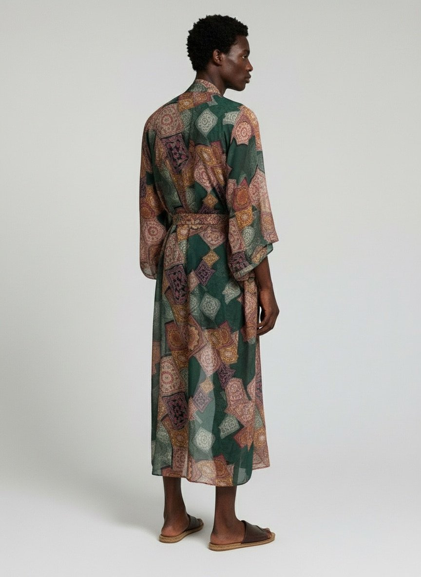 Emerald Heritage Kimono - Image 2