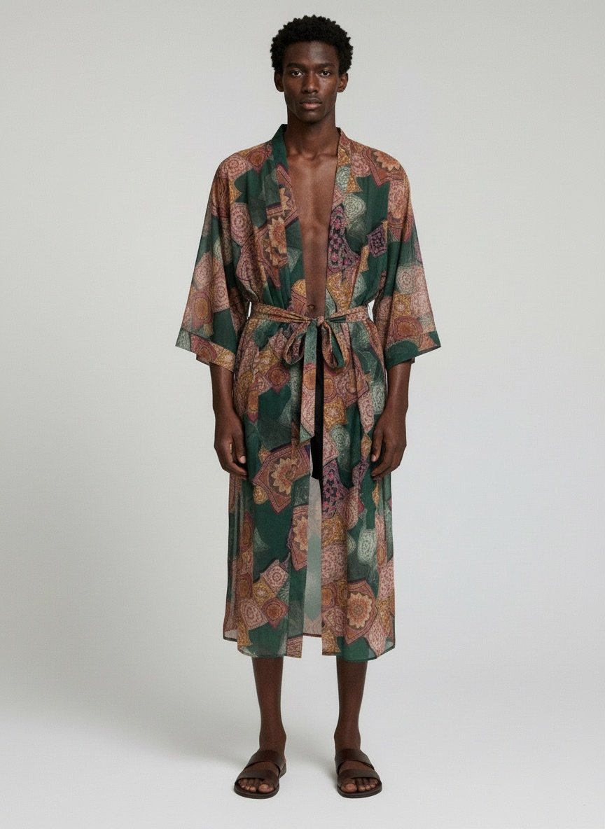 Emerald Heritage Kimono