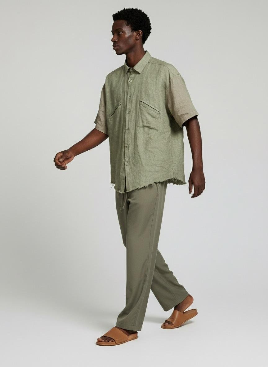 Sage Linen Set - Image 2