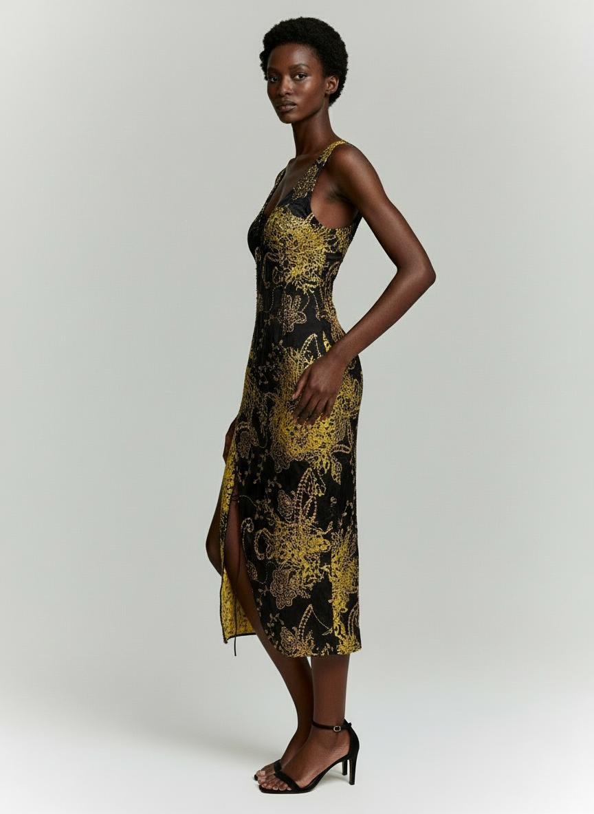 Golden Eclipse Dress - Image 2